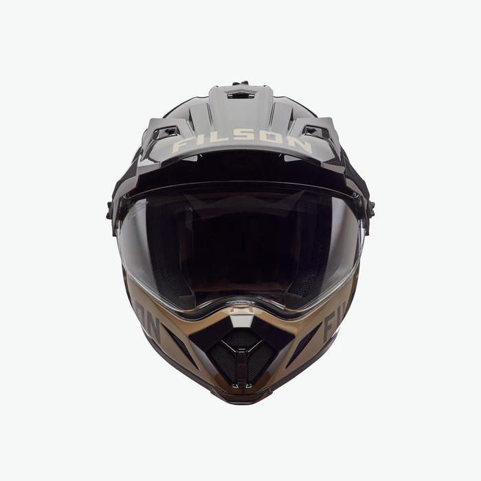 Filson X Bell MX-9 Adventure Motorcycle Helmet is a better combo than